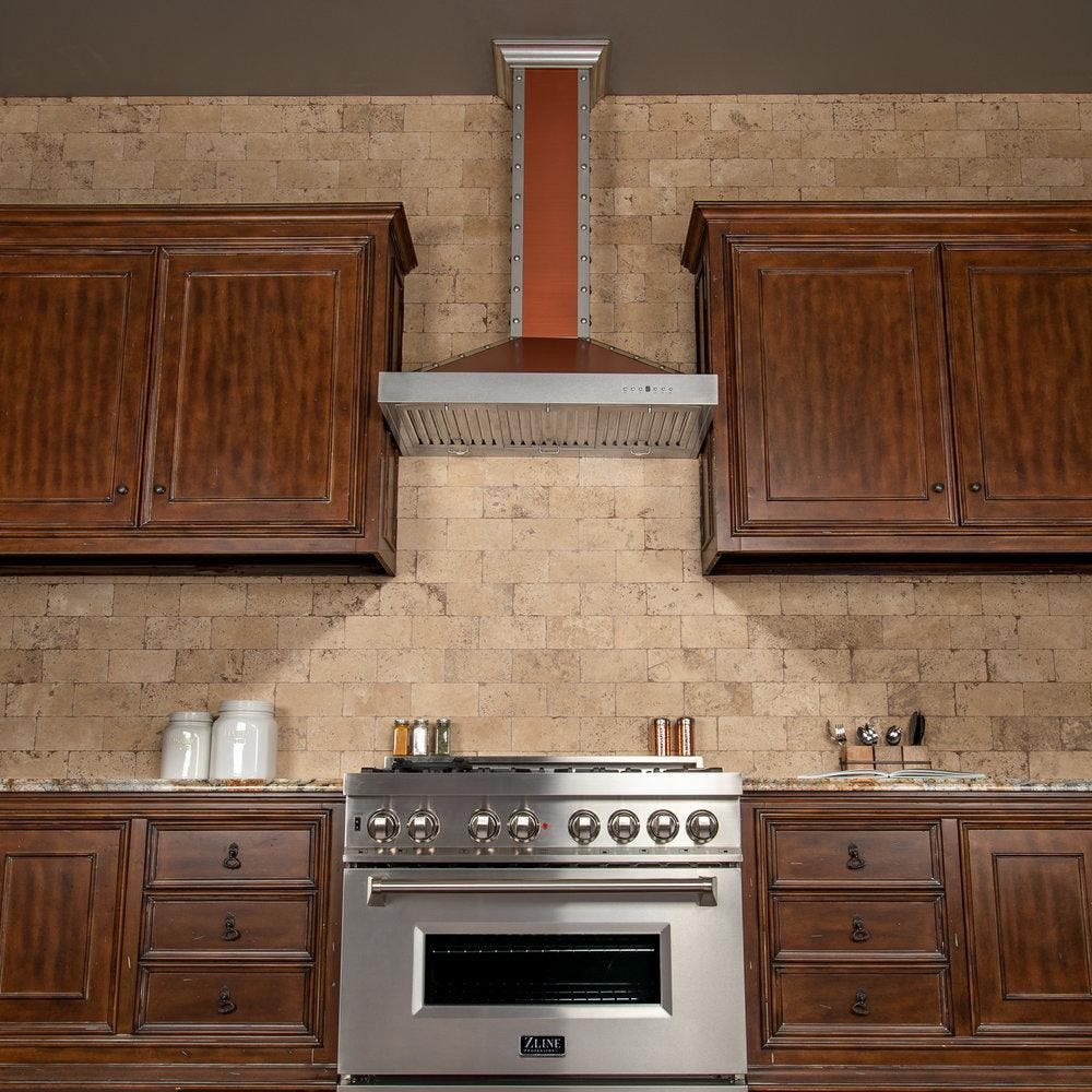 Zline KB2CSSXS48 Copper/Stainless Steel, 48 Inch