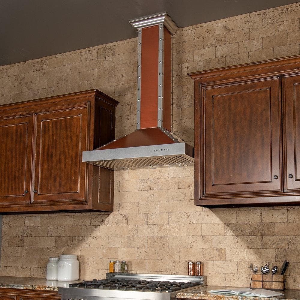 Zline KB2CSSXS48 Copper/Stainless Steel, 48 Inch