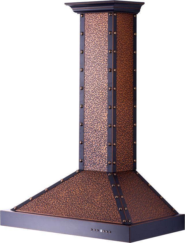 Zline KB2EBBXB42 Embossed Copper/Oil Rubbed Bronze, 42 Inch