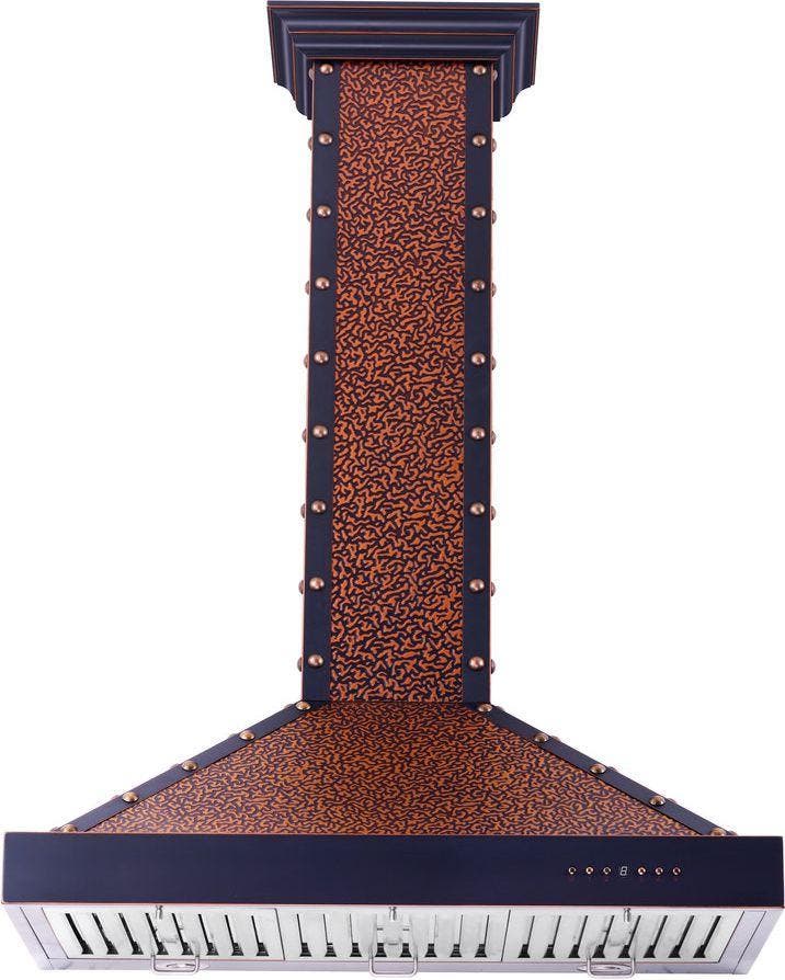 Zline KB2EBBXB42 Embossed Copper/Oil Rubbed Bronze, 42 Inch