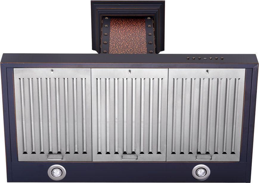 Zline KB2EBBXB42 Embossed Copper/Oil Rubbed Bronze, 42 Inch