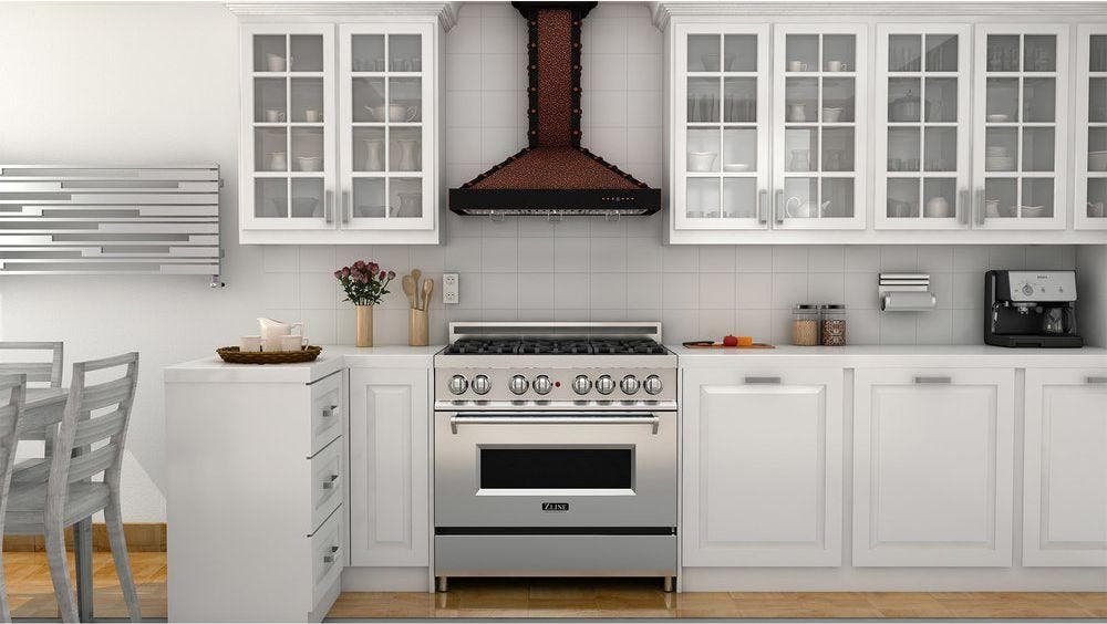 Zline KB2EBBXB42 Embossed Copper/Oil Rubbed Bronze, 42 Inch