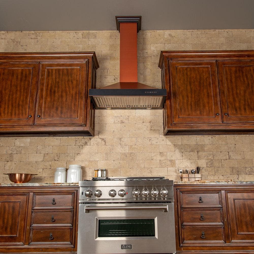 Zline KB2CBXXX36 Copper/Oil Rubbed Bronze, 36 Inch
