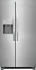 36 Inch Freestanding Side by Side Refrigerator with 25.6 Cu. Ft. Total Capacity, EvenTemp™ Cooling System, Fresh Storage Crispers, Ice Maker, Filtered Water/Ice Dispenser, PurePour™ Water Filter, NSF and Energy Certified