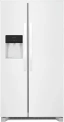 36 Inch Freestanding Side by Side Refrigerator with 25.6 Cu. Ft. Total Capacity, EvenTemp™ Cooling System, Fresh Storage Crispers, Ice Maker, Filtered Water/Ice Dispenser, PurePour™ Water Filter, NSF and Energy Certified