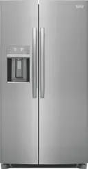 36 Inch Freestanding Side by Side Refrigerator with 25.6 Cu. Ft. Total Capacity, CrispSeal® Plus Crisper, Filtered Water/Ice Dispenser, PurePour™ Water Filter, PureAir Ultra® II Air Filter, and ENERGY STAR® Certified