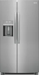 36 Inch, 25.6 Cu. Ft. Freestanding Side by Side Refrigerator