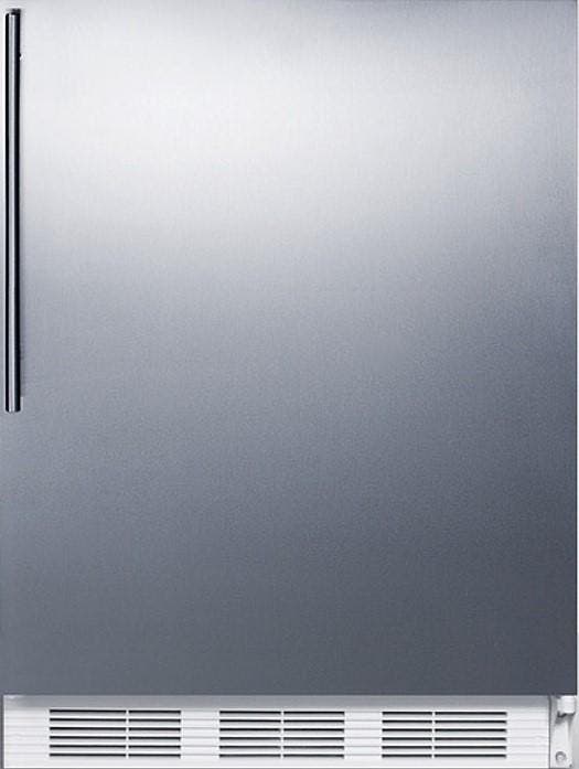 Summit FF7WBISSHVADA Stainless Steel, Vertical Handle