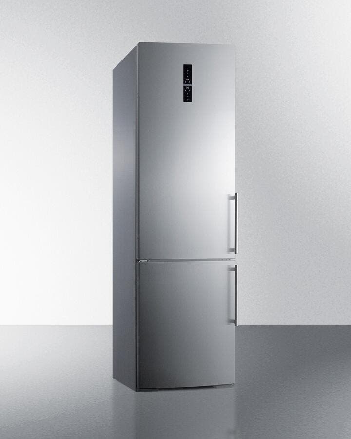 Summit FFBF181ESBIIMLHD Stainless Steel, Left Hinge, Ice Maker