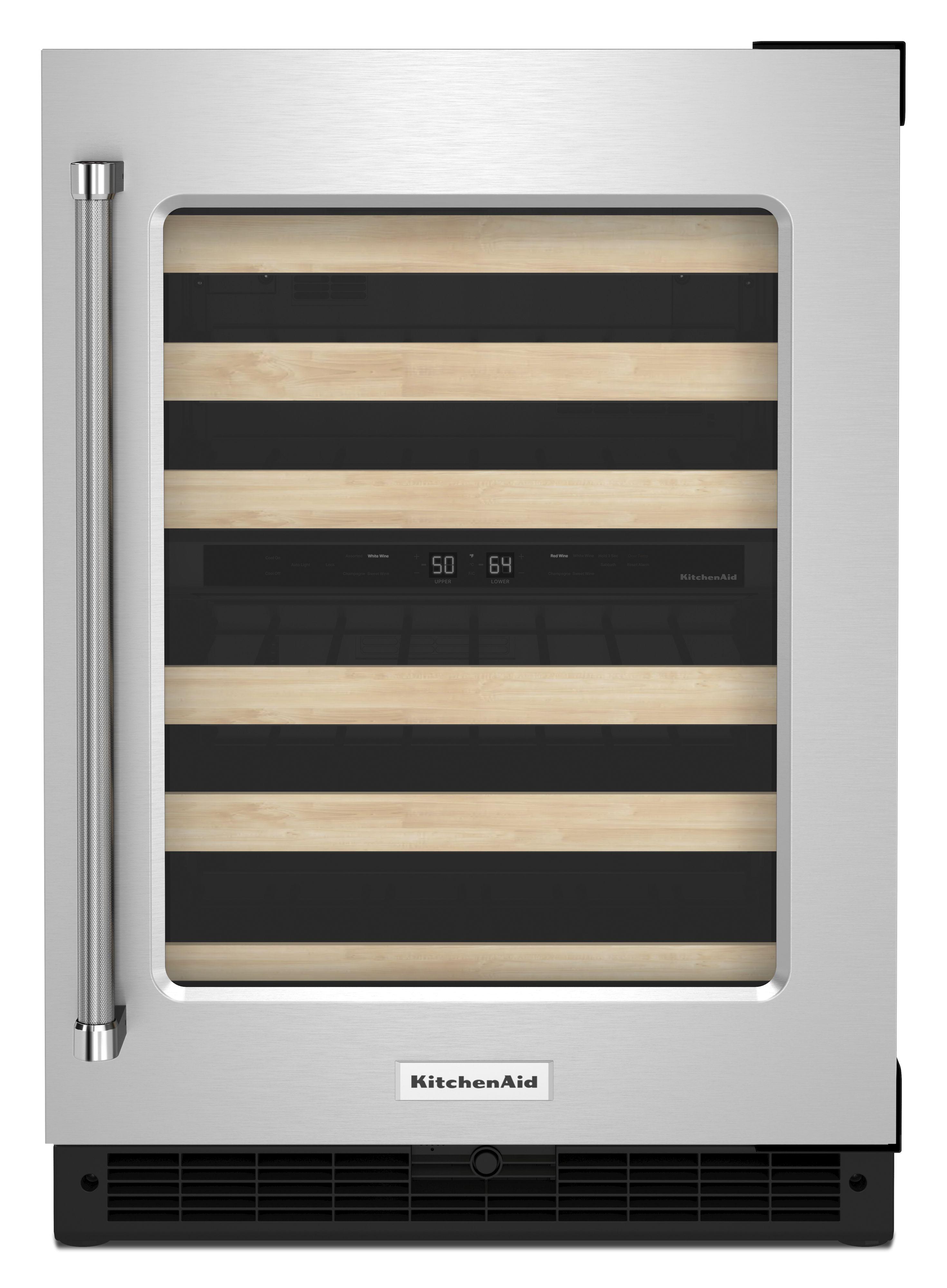 KitchenAid Wine Cellar (KUWR214KSB) - Stainless Steel KitchenAid Wine Cellar (KUWR214KSB) - Stainless Steel