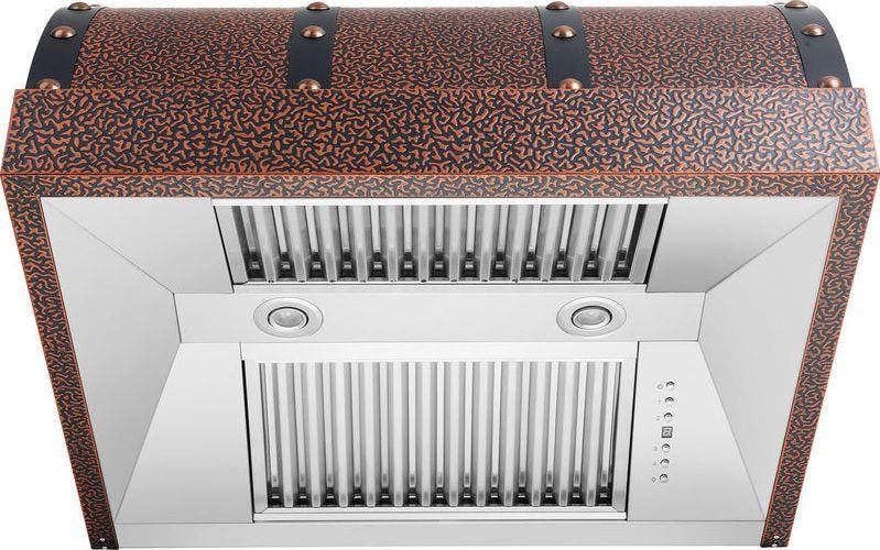 Zline 436EXBBB30 Mild Steel/Embossed Copper, 30 Inch