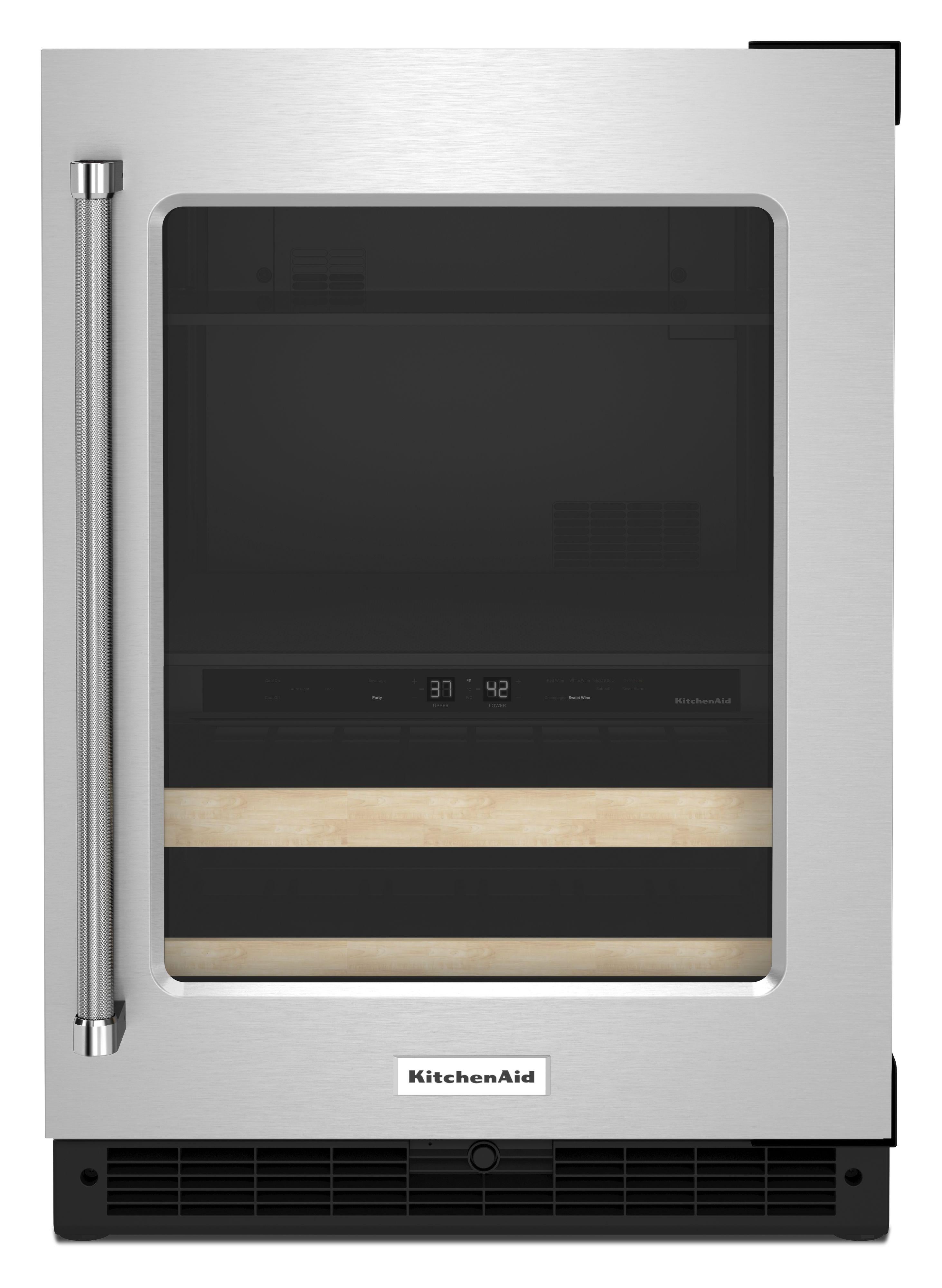 Kitchenaid glass door refrigerator hotsell