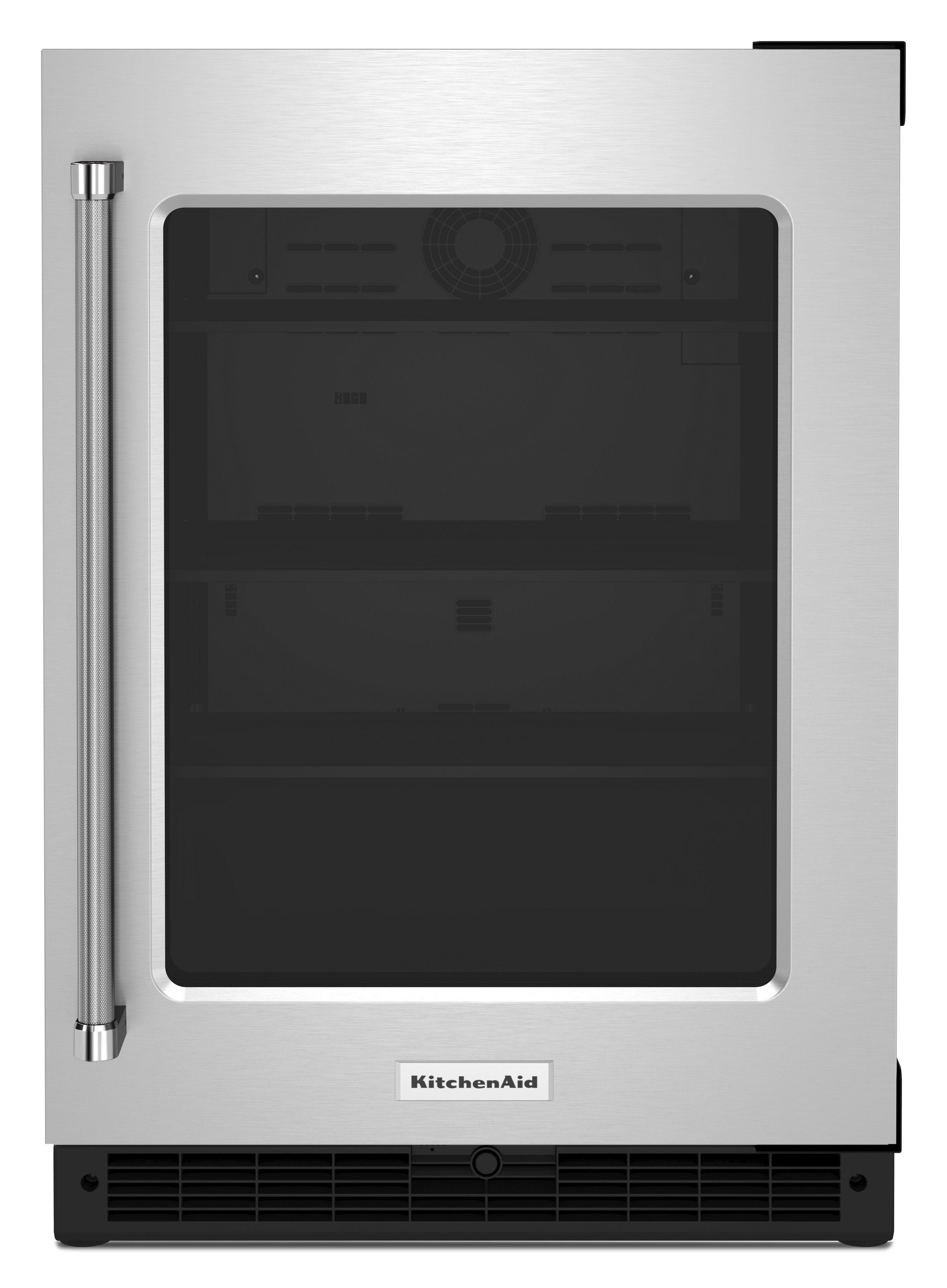 KitchenAid Undercounter Refrigerator (KURR214KSB) - Stainless Steel KitchenAid Undercounter Refrigerator (KURR214KSB) - Stainless Steel