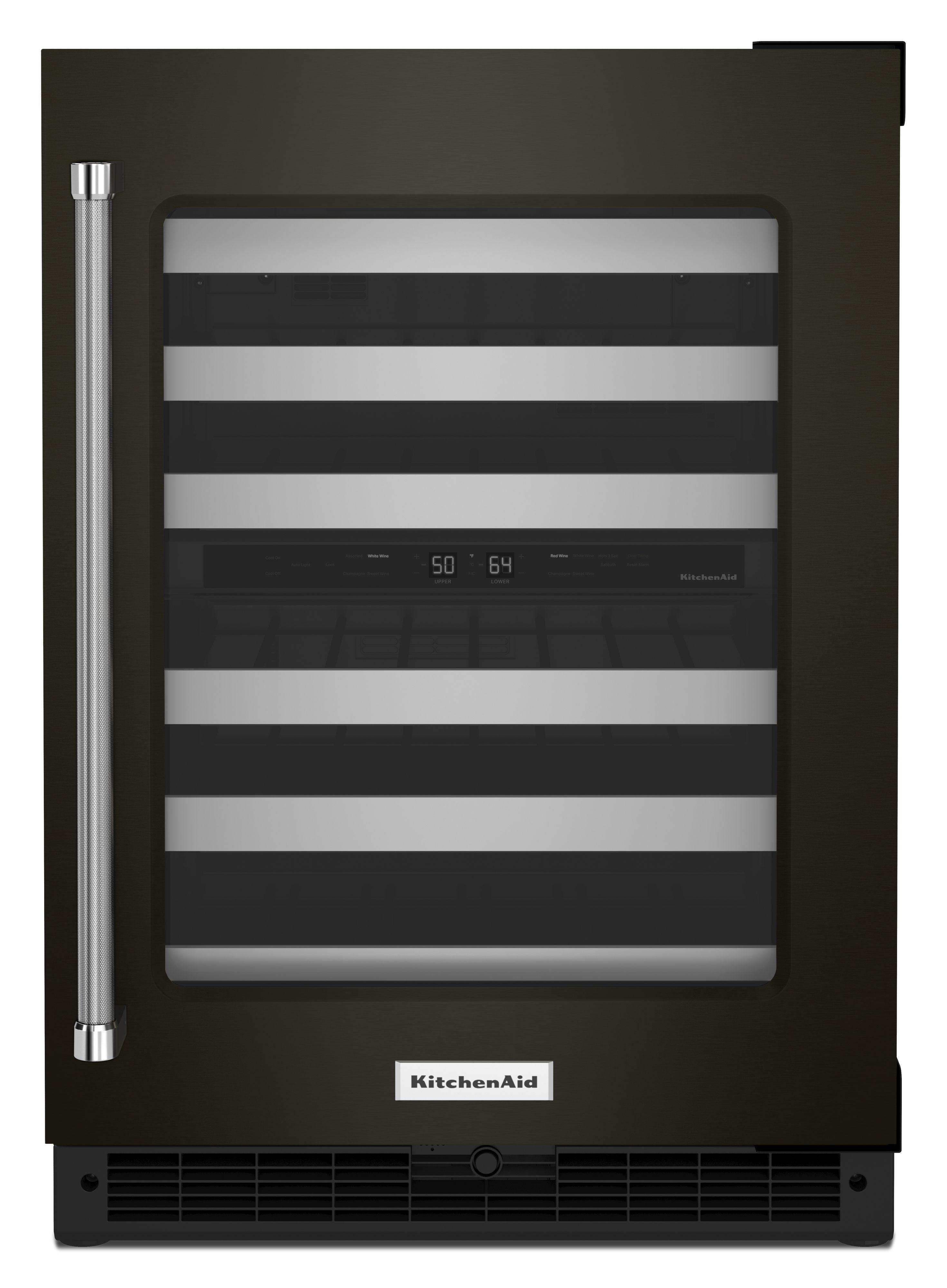 KitchenAid Wine Cellar (KUWR314KBS) - Black Stainless KitchenAid Wine Cellar (KUWR314KBS) - Black Stainless