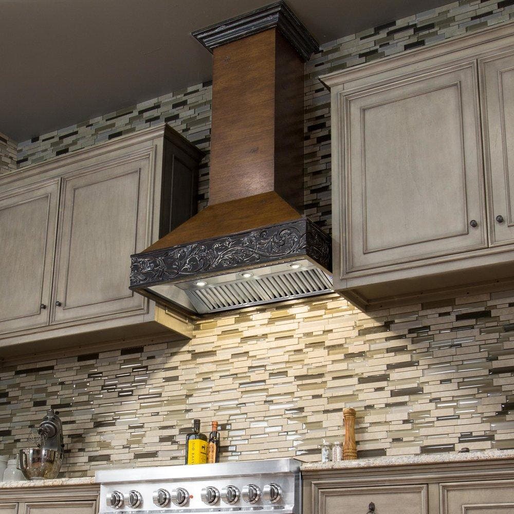 Zline 373ARRD42 Antigua/Walnut, 42 Inch