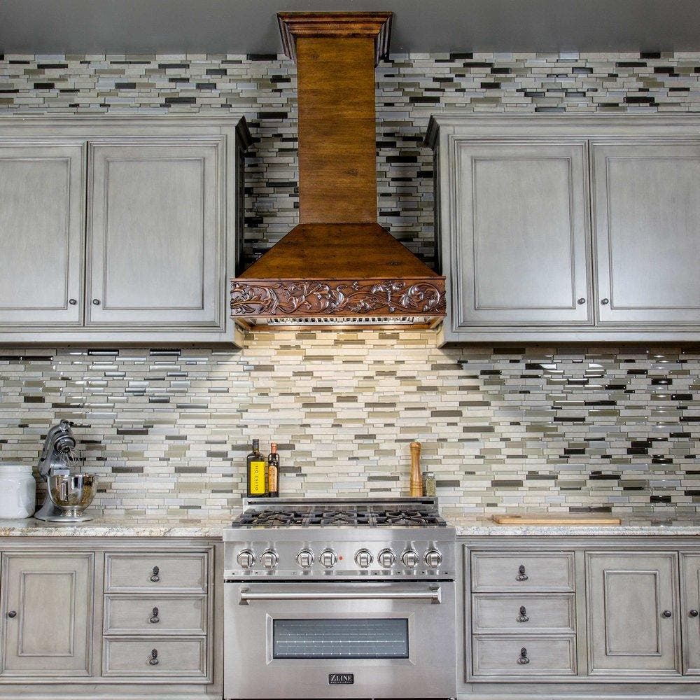 Zline 373WHRD36 Walnut/Hamilton, 36 Inch