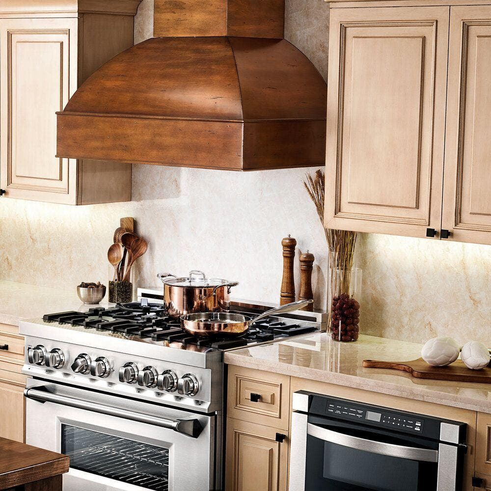 Zline 369WH36 Walnut/Hamilton, 36 Inch, 1200 CFM