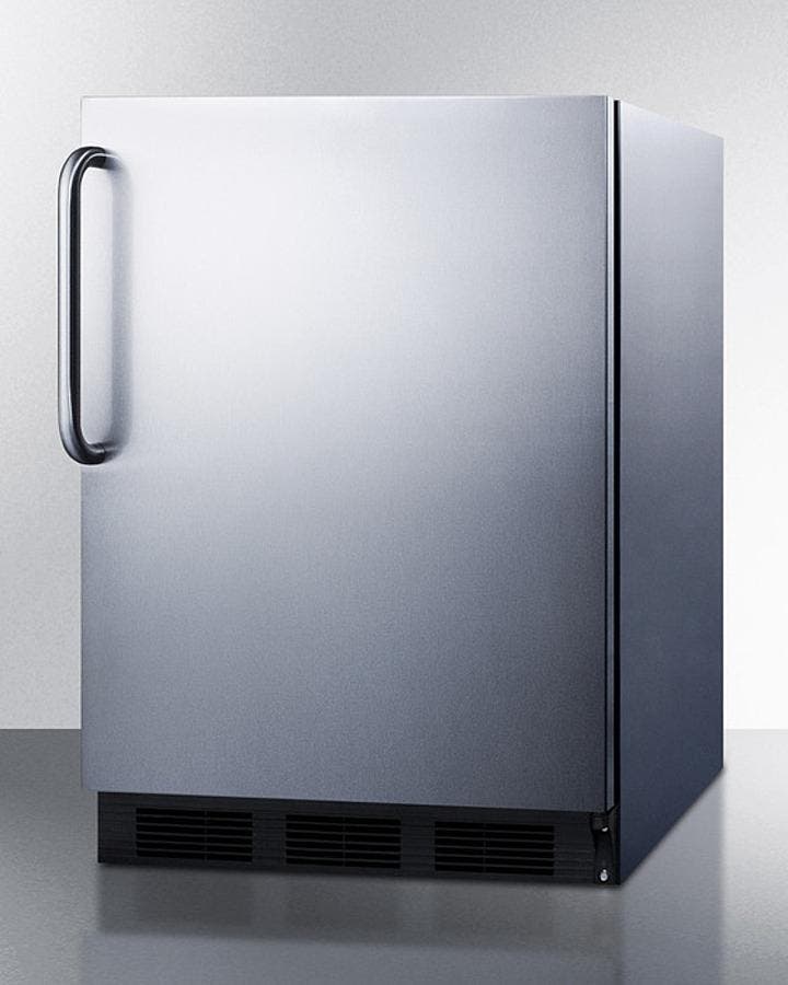 Summit FF63BKCSS Stainless Steel