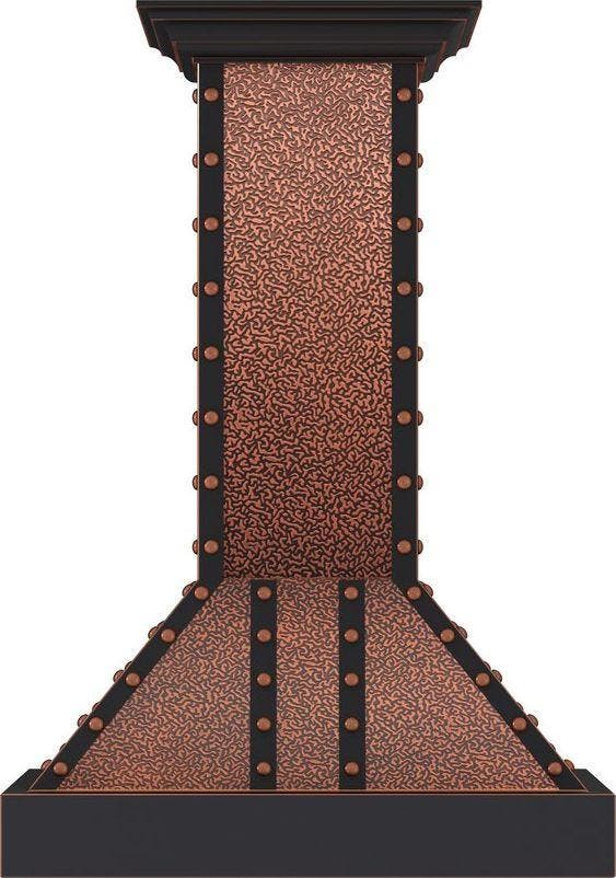 Zline 655IEBBBB36 Embossed Copper/Oil-Rubbed Bronze, 1200 CFM