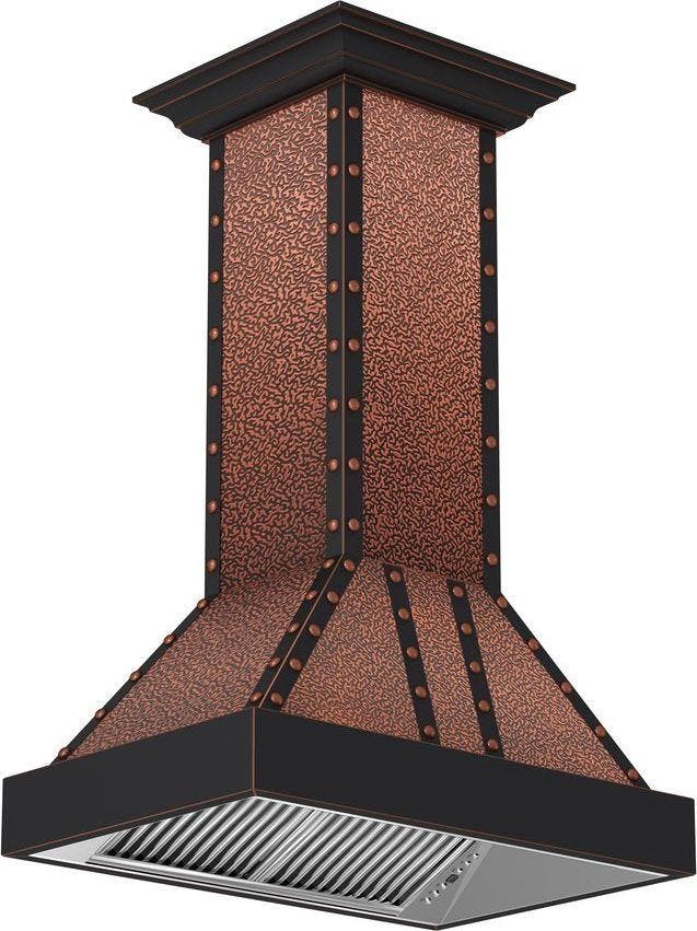 Zline 655IEBBBB36 Embossed Copper/Oil-Rubbed Bronze, 1200 CFM