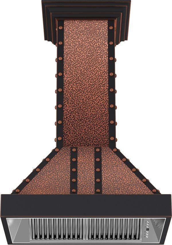 Zline 655IEBBBB36 Embossed Copper/Oil-Rubbed Bronze, 1200 CFM