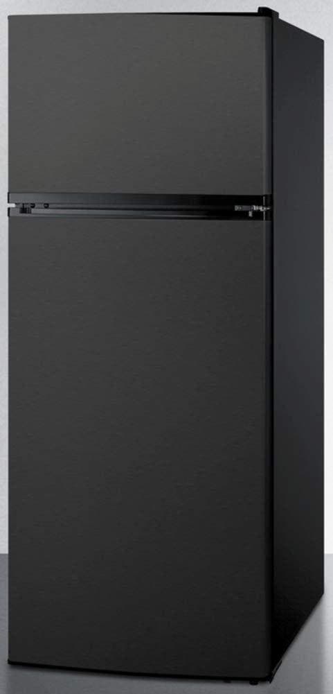 Summit FF1161KS Black Stainless Steel/Black