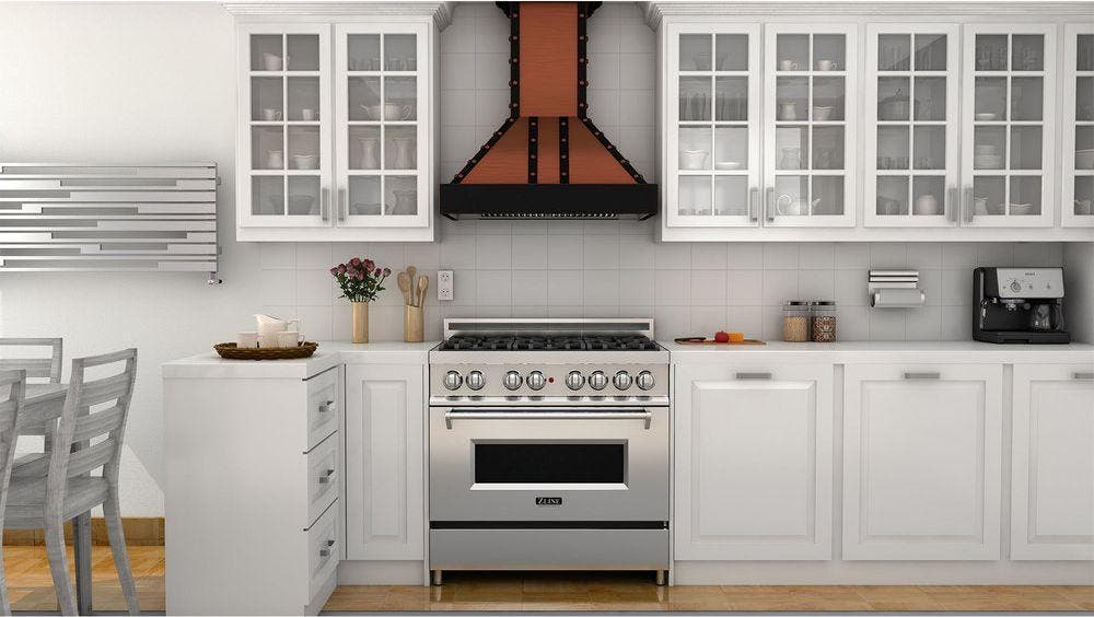Zline 655CBBBB36 Copper, 36 Inch, 1200 CFM