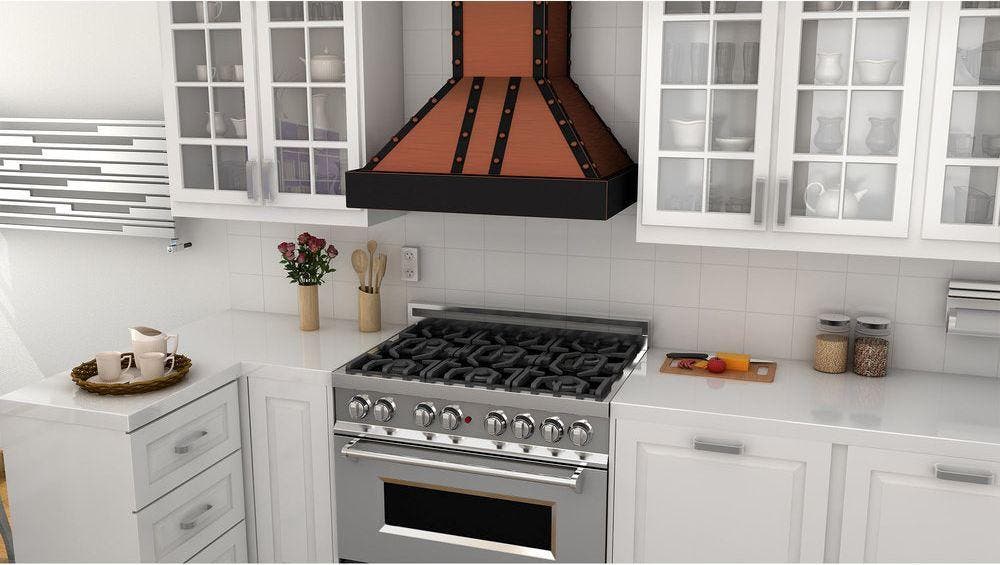 Zline 655CBBBB36 Copper, 36 Inch, 1200 CFM