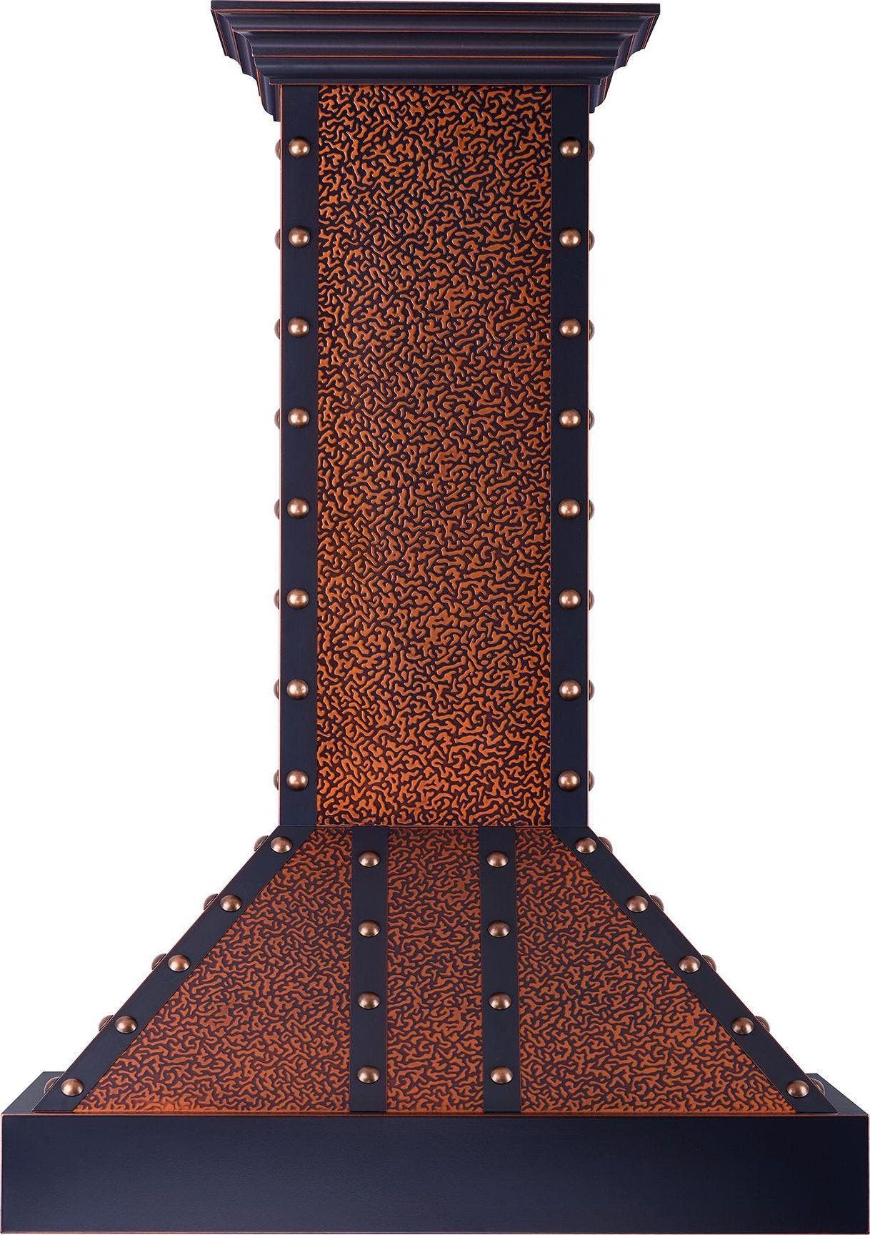 Zline 655EBBBB30 Mild Steel/Baked Copper, 30 Inch, 400 CFM