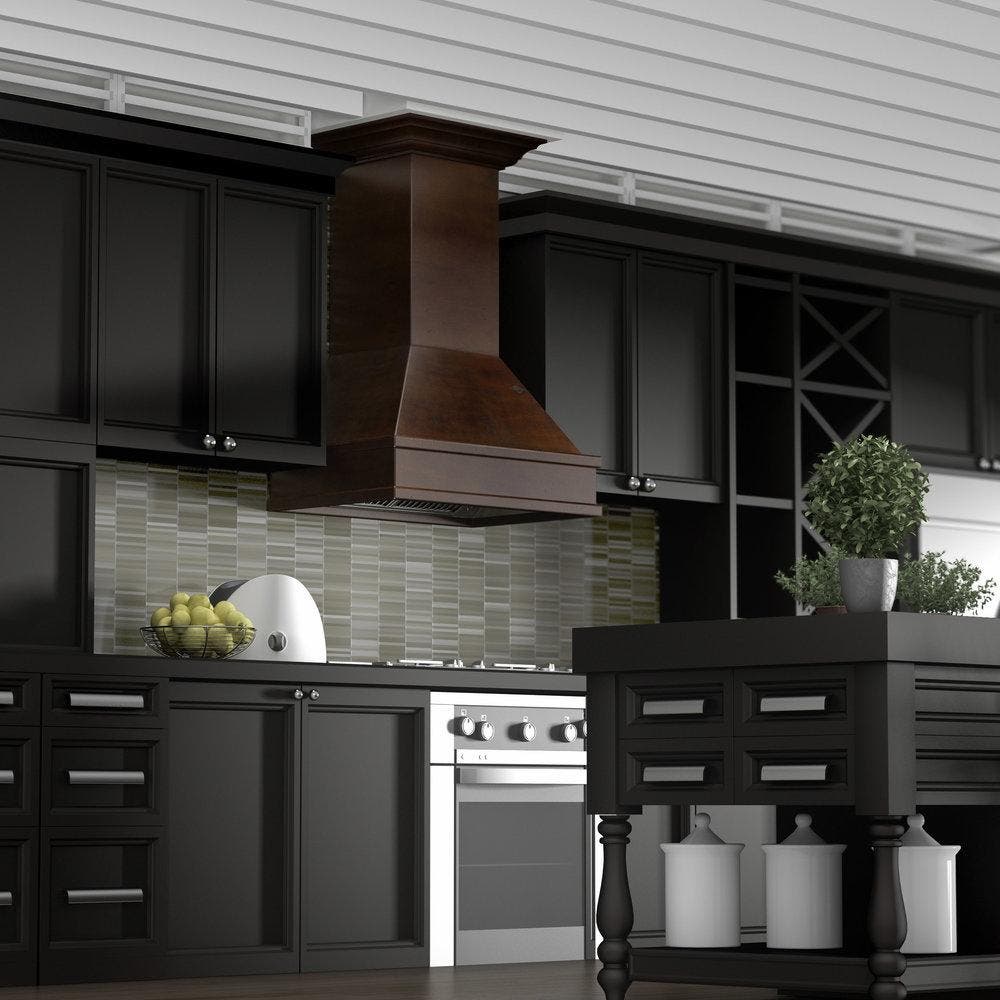 Zline 329WHRS36400 Wooden, 36 Inch