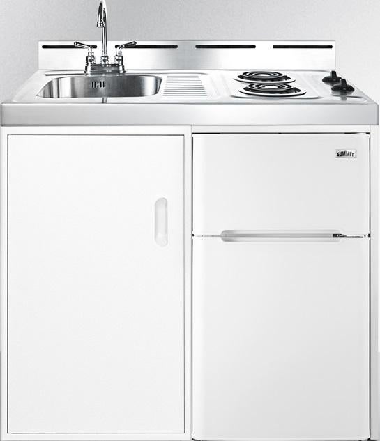 Summit Kitchenettes Cooking Appliances - C39ELGLASSBK