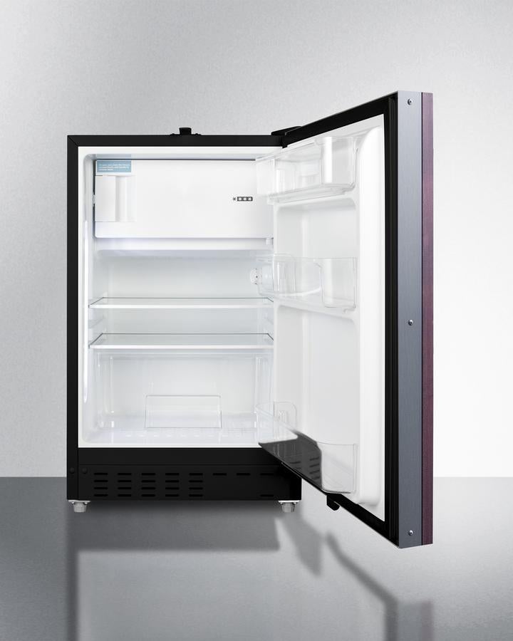 Summit ALRF49BIF 2.68 Cu. Ft. Built-in/Freestanding Refrigerator wi...