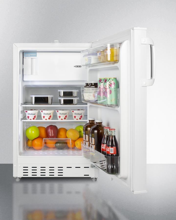 Summit ALRF48 2.68 Cu. Ft. Built-In/Freestanding Refrigerator wi...