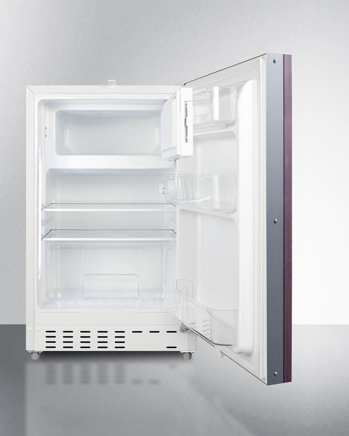 Summit ALRF48IF 2.68 Cu. Ft. Built-In/Freestanding Refrigerator wi...