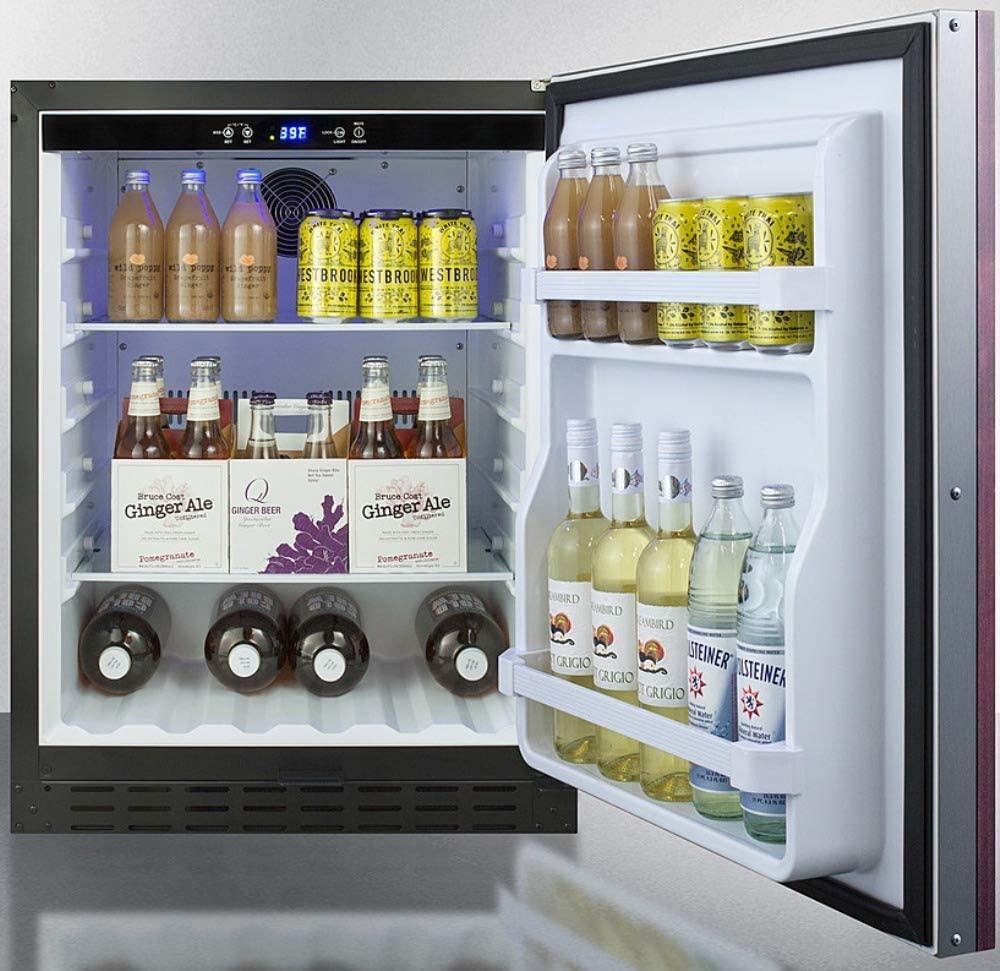 Summit AL55IF 24 Inch, 4.2 Cu. Ft. Built In/Freestanding