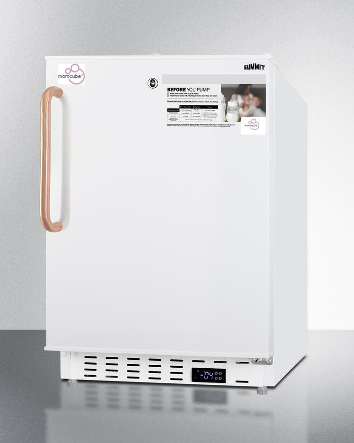 Summit ALFZ36LMCTBC White, Copper Handle