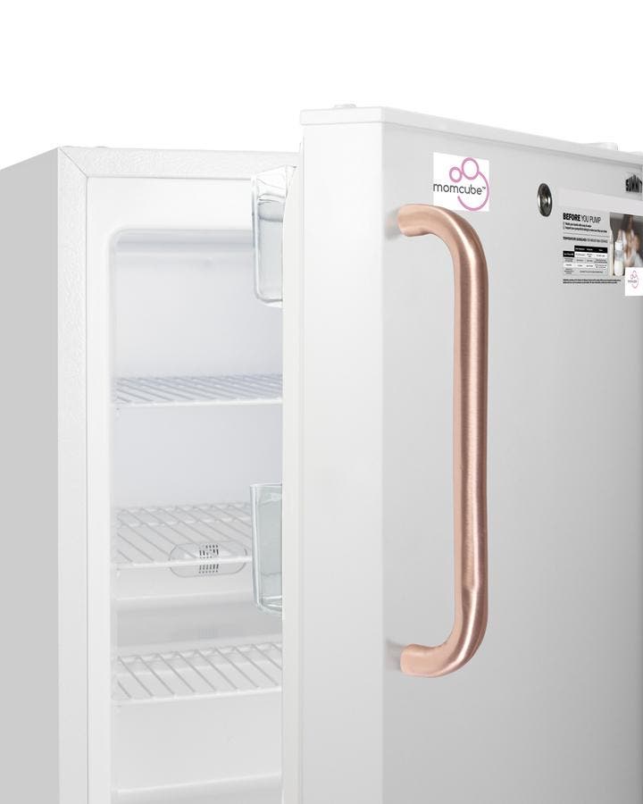 Summit ALFZ36LMCTBC White, Copper Handle