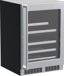 24 Inch, 5.0 Cu. Ft. Built-In Dual Zone Wine and Beverage Center