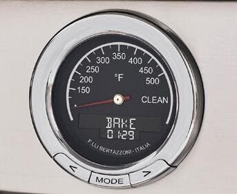 Bertazzoni HERT486GDFSNET Nero Matt Black, Natural Gas