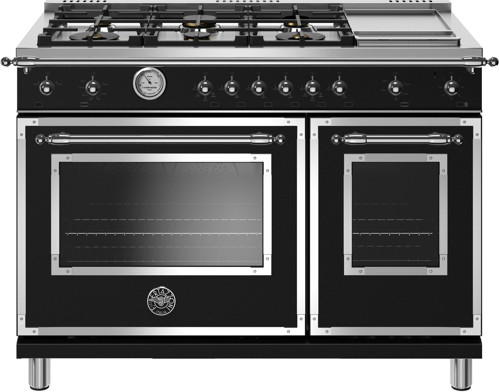 Bertazzoni HERT486GGASNET Nero Matte Black