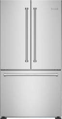 36 Inch Freestanding French Door Refrigerator with 19.9 cu. ft. Total Capacity, Adjustable Glass Shelving, Internal Water Dispenser, Automatic Ice Maker, LED Lighting, Digital Display, and ENERGY STAR Certified