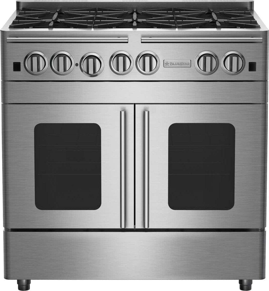 Bluestar RNB366BPMV2LCCPLT Custom Color Match, Liquid Propane, Plated Trim