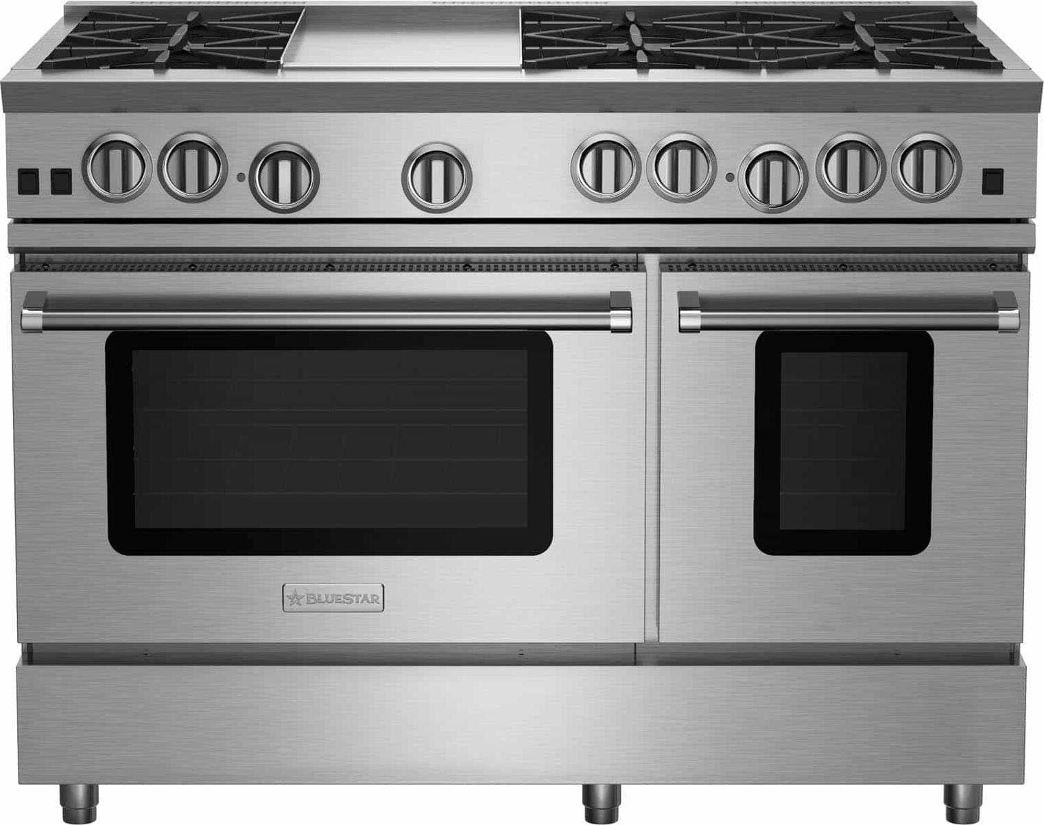 Bluestar RNB486GBV2CCPLT Custom Color Match, Natural Gas, Plated Trim