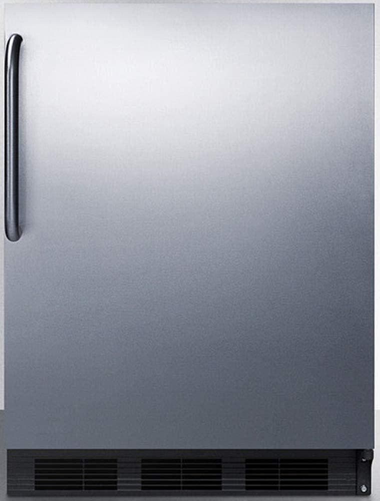Summit AL652BKBISSTB Stainless Steel/Black