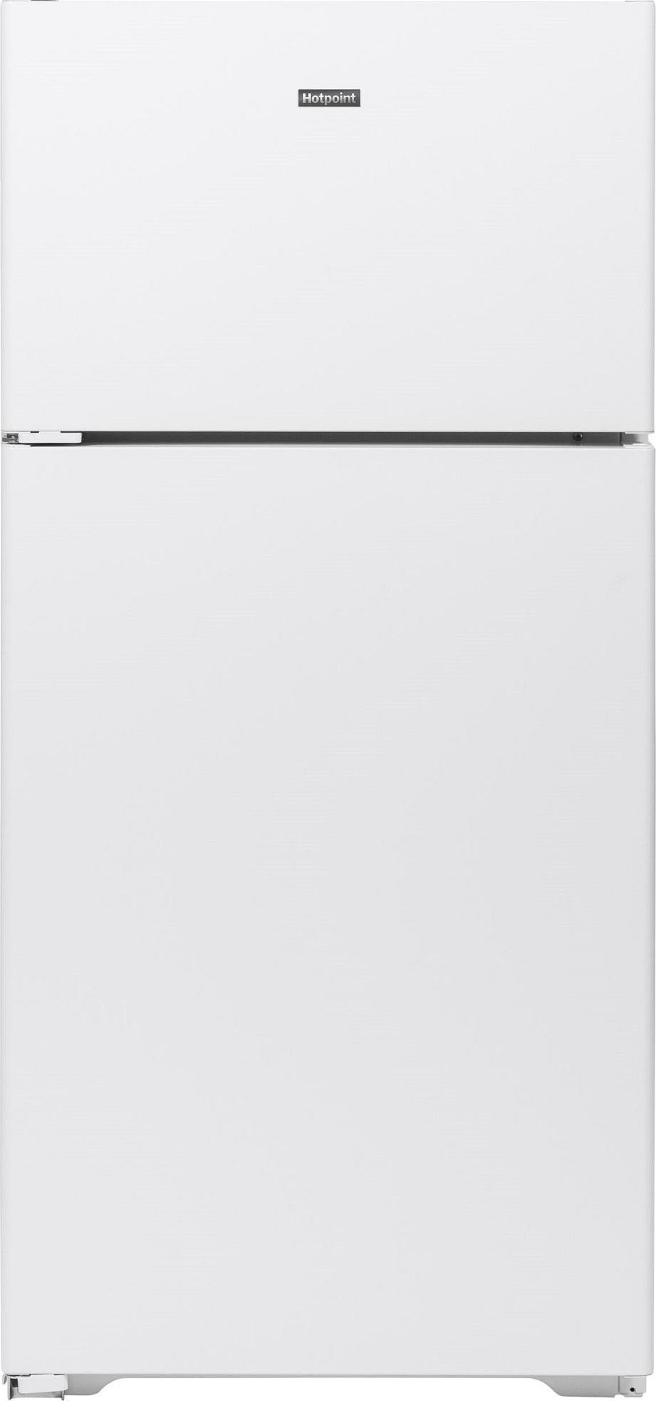 Hotpoint HPS16BTNLWW 15.6 Cu. Ft. Freestanding Top Freezer