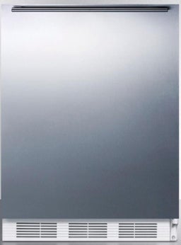 White/Stainless Steel, Horizontal Handle