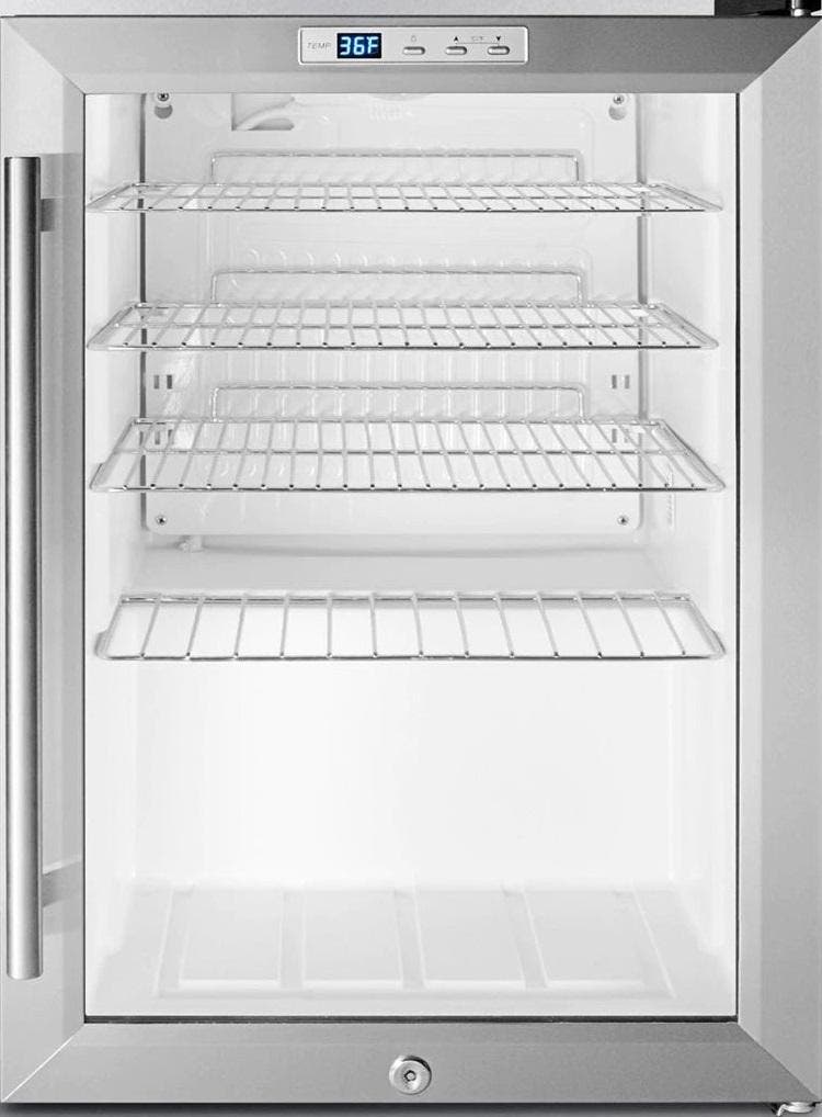 Summit SCR312LCSSPUB Stainless Steel