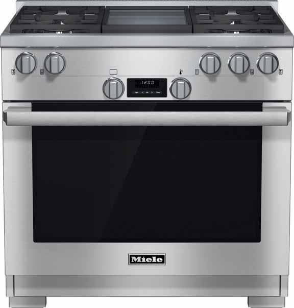 Miele HR11361LP Stainless Steel, Liquid Propane