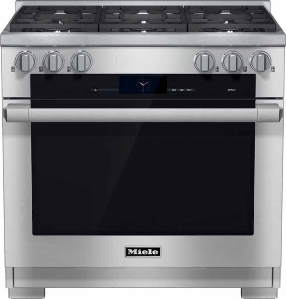 Miele HR19342G Stainless Steel, Natural Gas