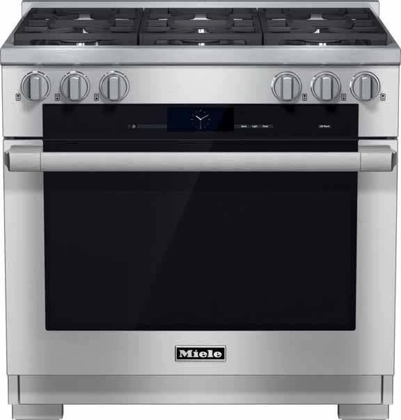 Miele HR19342LP Stainless Steel, Liquid Propane